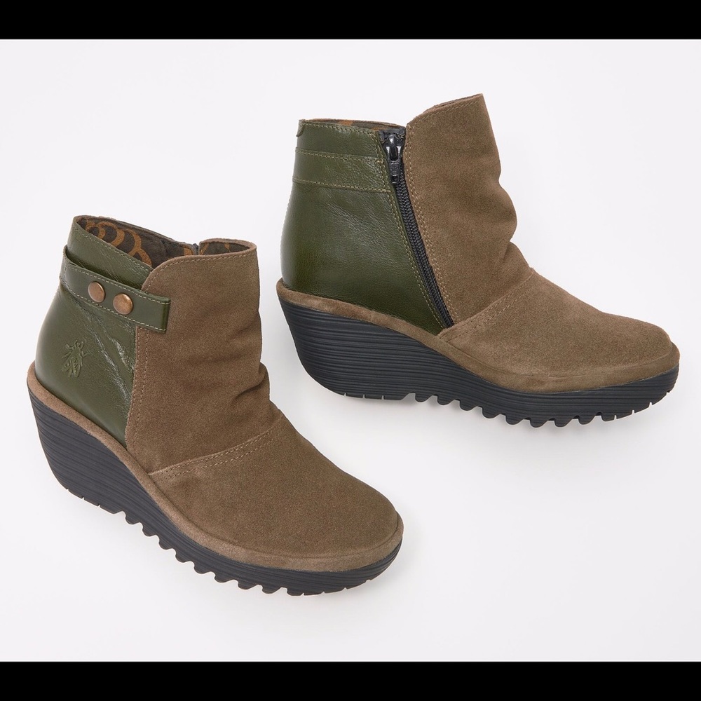 NWT FLY London Ankle Boot Yuro Size EU40(US 9-9.5)
